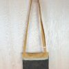Leather bag donkergrijs & lichtbruin - Afbeelding 3