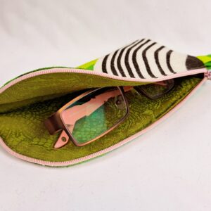 NAIS brillenetui retro green