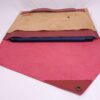 Laptophoes 100% leer rood suède 13" - Afbeelding 3